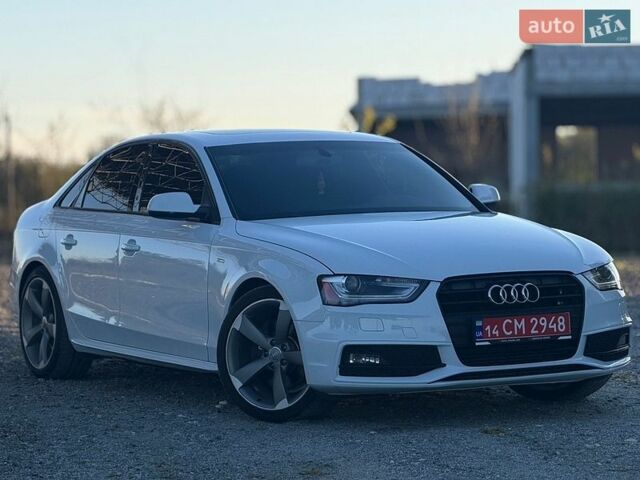 Белый Ауди А4, объемом двигателя 2 л и пробегом 160 тыс. км за 15100 $, фото 1 на Automoto.ua