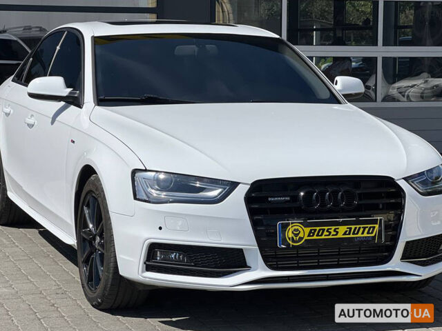 Белый Ауди А4, объемом двигателя 2 л и пробегом 135 тыс. км за 16200 $, фото 1 на Automoto.ua