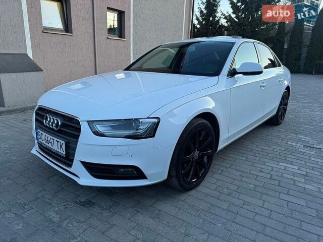Белый Ауди А4, объемом двигателя 2 л и пробегом 220 тыс. км за 11700 $, фото 1 на Automoto.ua
