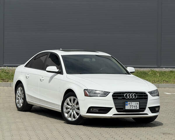 Белый Ауди А4, объемом двигателя 2 л и пробегом 96 тыс. км за 14500 $, фото 1 на Automoto.ua