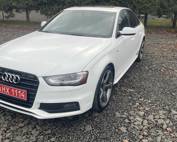 Белый Ауди А4, объемом двигателя 2 л и пробегом 160 тыс. км за 13500 $, фото 1 на Automoto.ua