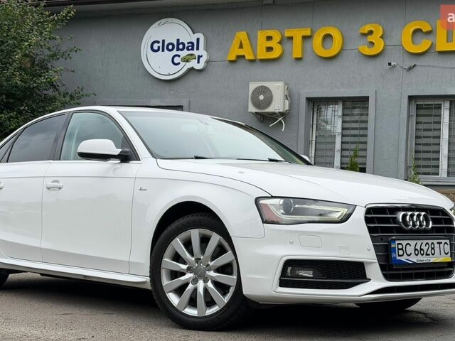 Белый Ауди А4, объемом двигателя 2 л и пробегом 206 тыс. км за 11000 $, фото 1 на Automoto.ua