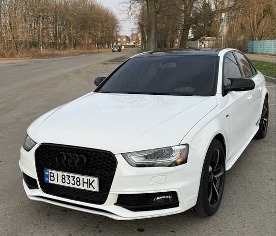 Белый Ауди А4, объемом двигателя 2 л и пробегом 217 тыс. км за 15000 $, фото 1 на Automoto.ua