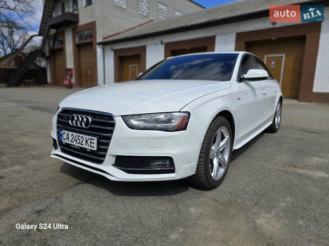 Ауди А4 2015 в Умани на Automoto.ua Белый Ауди А4, объемом двигателя 1.98 л и пробегом 198 тыс. км за 14500 $, фото 1 на Automoto.ua