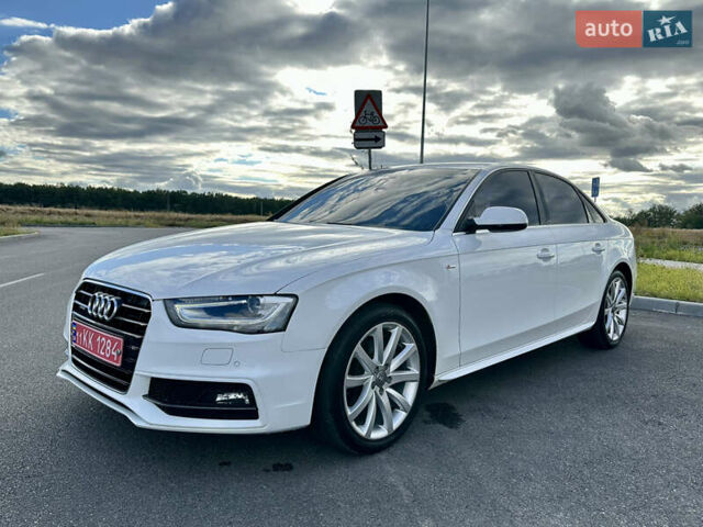 Белый Ауди А4, объемом двигателя 2 л и пробегом 92 тыс. км за 16500 $, фото 1 на Automoto.ua