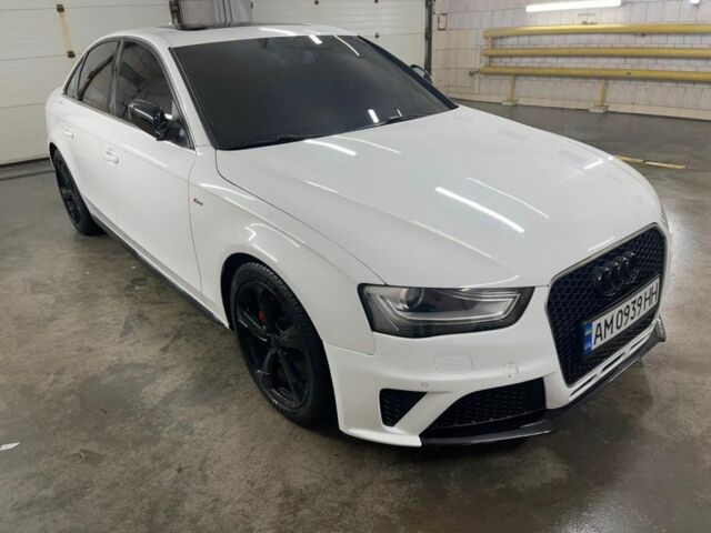 Белый Ауди А4, объемом двигателя 2 л и пробегом 190 тыс. км за 16000 $, фото 1 на Automoto.ua
