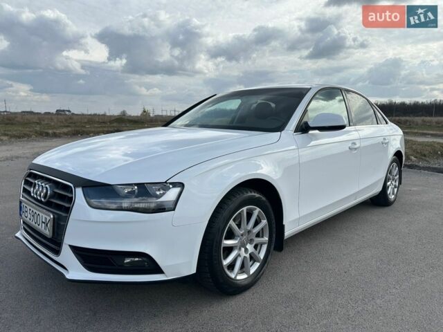 Белый Ауди А4, объемом двигателя 1.8 л и пробегом 160 тыс. км за 12000 $, фото 1 на Automoto.ua
