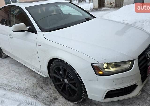 Белый Ауди А4, объемом двигателя 2 л и пробегом 190 тыс. км за 13000 $, фото 1 на Automoto.ua