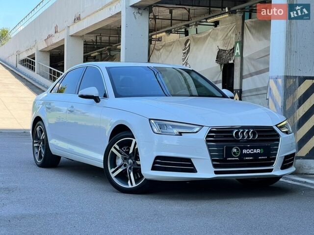 Білий Ауді А4, об'ємом двигуна 2 л та пробігом 197 тис. км за 16999 $, фото 1 на Automoto.ua