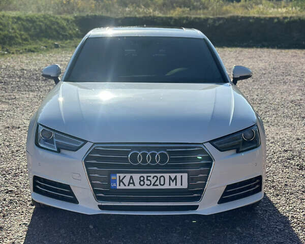 Ауди А4 2016 в Киеве на Automoto.ua Белый Ауди А4, объемом двигателя 1.98 л и пробегом 105 тыс. км за 20000 $, фото 1 на Automoto.ua
