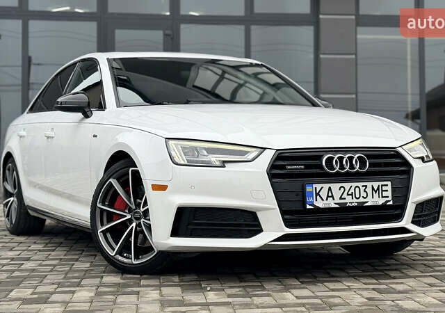 Белый Ауди А4, объемом двигателя 1.98 л и пробегом 122 тыс. км за 27555 $, фото 1 на Automoto.ua