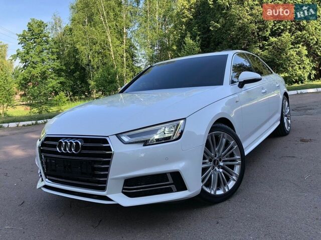 Белый Ауди А4, объемом двигателя 2 л и пробегом 156 тыс. км за 23500 $, фото 1 на Automoto.ua