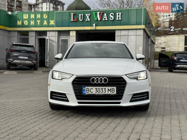 Ауді А4 2017 у Львові на Automoto.ua Білий Ауді А4, об'ємом двигуна 1.98 л та пробігом 110 тис. км за 19950 $, фото 1 на Automoto.ua