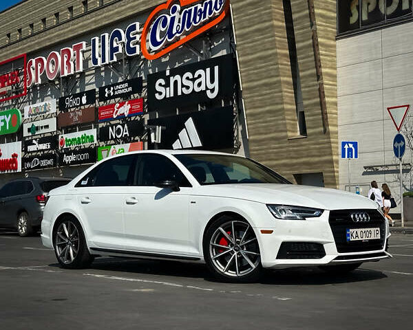 Ауди А4 2018 в Львове на Automoto.ua Белый Ауди А4, объемом двигателя 1.98 л и пробегом 106 тыс. км за 23500 $, фото 1 на Automoto.ua