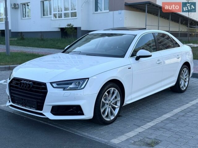 Белый Ауди А4, объемом двигателя 2 л и пробегом 140 тыс. км за 19500 $, фото 1 на Automoto.ua