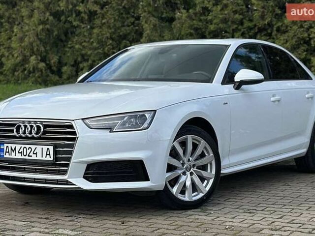 Белый Ауди А4, объемом двигателя 1.98 л и пробегом 75 тыс. км за 16100 $, фото 1 на Automoto.ua