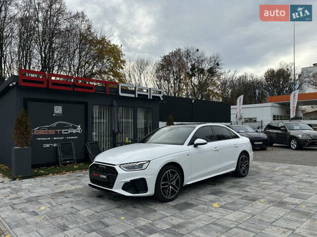 Белый Ауди А4, объемом двигателя 1.98 л и пробегом 47 тыс. км за 26500 $, фото 1 на Automoto.ua