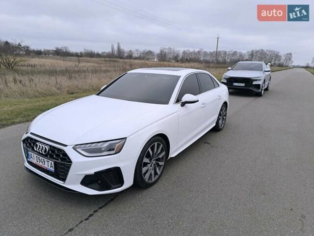 Белый Ауди А4, объемом двигателя 2.01 л и пробегом 53 тыс. км за 27000 $, фото 1 на Automoto.ua