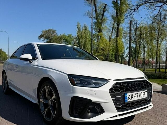 Белый Ауди А4, объемом двигателя 1.98 л и пробегом 90 тыс. км за 22000 $, фото 1 на Automoto.ua