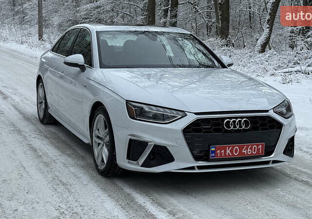 Белый Ауди А4, объемом двигателя 1.98 л и пробегом 16 тыс. км за 32700 $, фото 1 на Automoto.ua