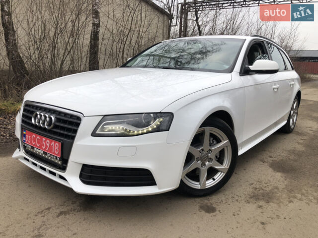 Белый Ауди А4, объемом двигателя 2 л и пробегом 210 тыс. км за 9500 $, фото 1 на Automoto.ua
