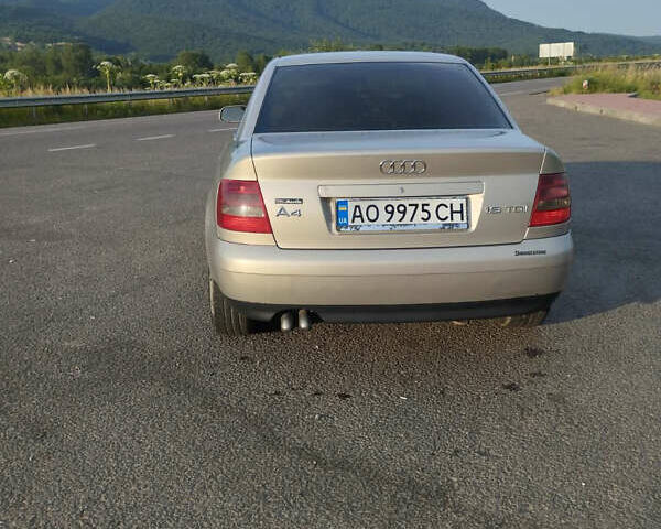 Бежевый Ауди А4, объемом двигателя 1.9 л и пробегом 403 тыс. км за 4300 $, фото 1 на Automoto.ua