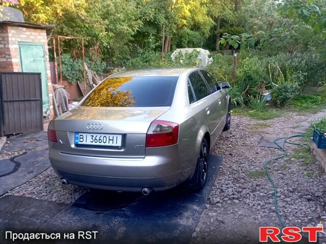 Бежевий Ауді А4, об'ємом двигуна 1.8 л та пробігом 215 тис. км за 5600 $, фото 1 на Automoto.ua