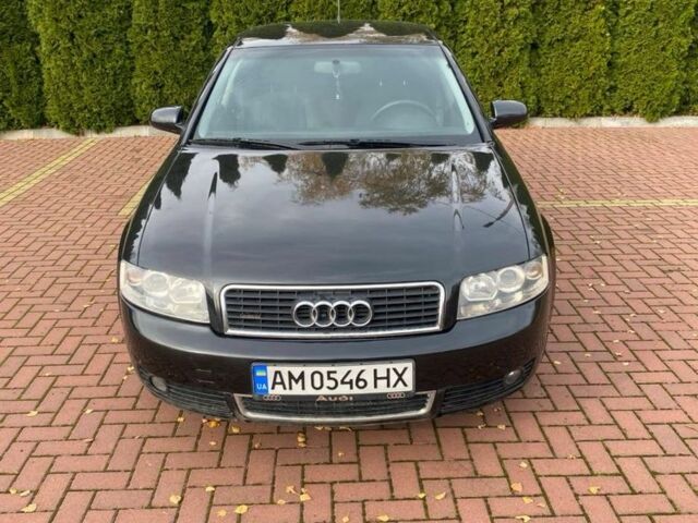 Черный Ауди А4, объемом двигателя 2.5 л и пробегом 305 тыс. км за 4700 $, фото 1 на Automoto.ua