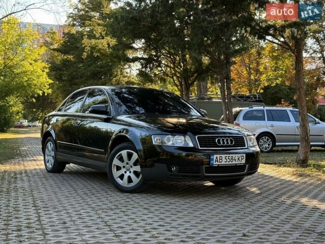 Чорний Ауді А4, об'ємом двигуна 2 л та пробігом 241 тис. км за 5450 $, фото 1 на Automoto.ua