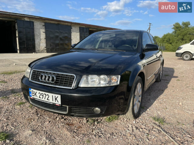 Чорний Ауді А4, об'ємом двигуна 1.78 л та пробігом 224 тис. км за 5400 $, фото 1 на Automoto.ua