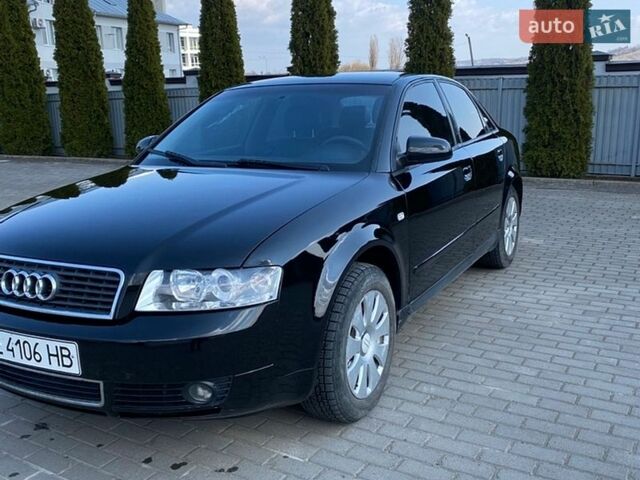 Черный Ауди А4, объемом двигателя 2 л и пробегом 250 тыс. км за 3050 $, фото 1 на Automoto.ua