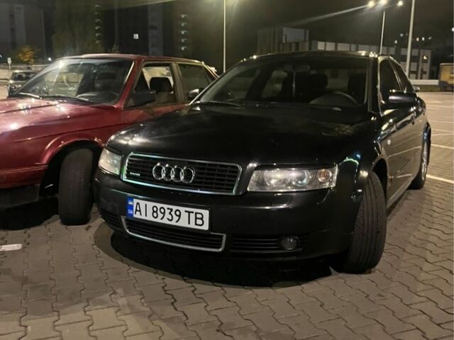 Чорний Ауді А4, об'ємом двигуна 1.8 л та пробігом 325 тис. км за 5100 $, фото 1 на Automoto.ua