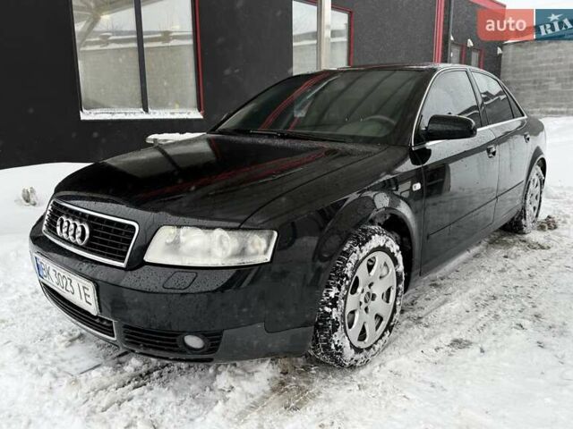 Чорний Ауді А4, об'ємом двигуна 1.98 л та пробігом 220 тис. км за 4200 $, фото 1 на Automoto.ua