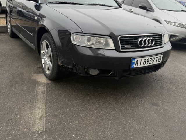 Чорний Ауді А4, об'ємом двигуна 1.8 л та пробігом 330 тис. км за 4800 $, фото 1 на Automoto.ua