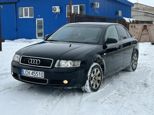Черный Ауди А4, объемом двигателя 1.9 л и пробегом 280 тыс. км за 1750 $, фото 1 на Automoto.ua