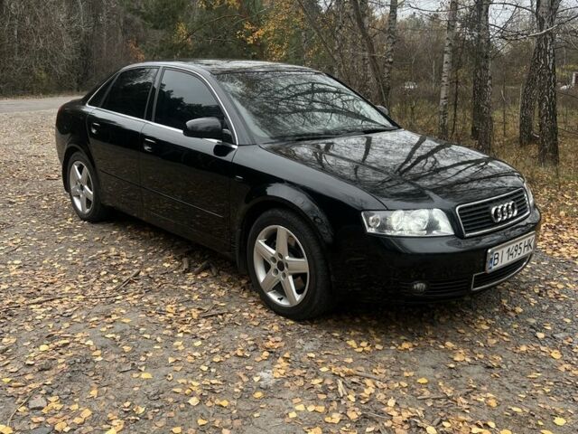 Чорний Ауді А4, об'ємом двигуна 1.8 л та пробігом 212 тис. км за 4700 $, фото 1 на Automoto.ua