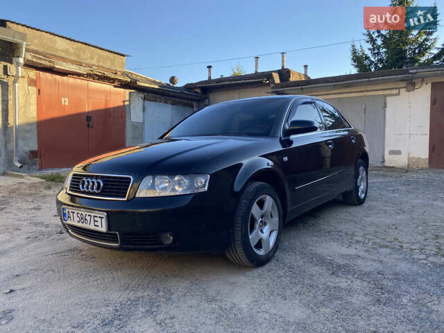 Чорний Ауді А4, об'ємом двигуна 2 л та пробігом 276 тис. км за 3450 $, фото 1 на Automoto.ua