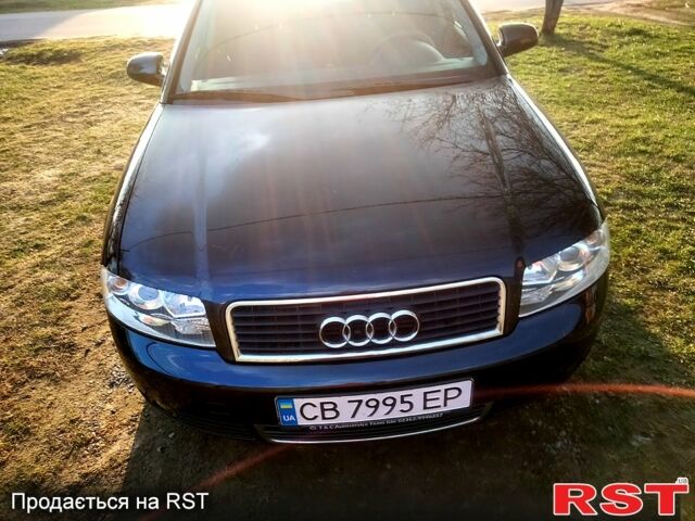 Черный Ауди А4, объемом двигателя 2 л и пробегом 202 тыс. км за 5600 $, фото 1 на Automoto.ua