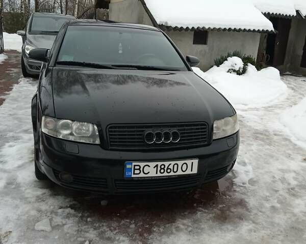 Черный Ауди А4, объемом двигателя 1.8 л и пробегом 394 тыс. км за 4200 $, фото 1 на Automoto.ua
