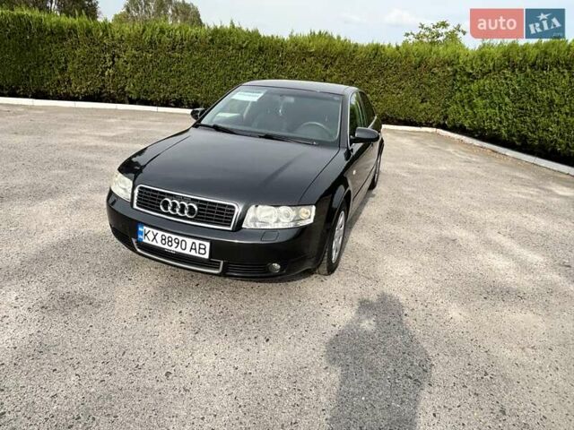 Черный Ауди А4, объемом двигателя 1.6 л и пробегом 214 тыс. км за 5500 $, фото 1 на Automoto.ua