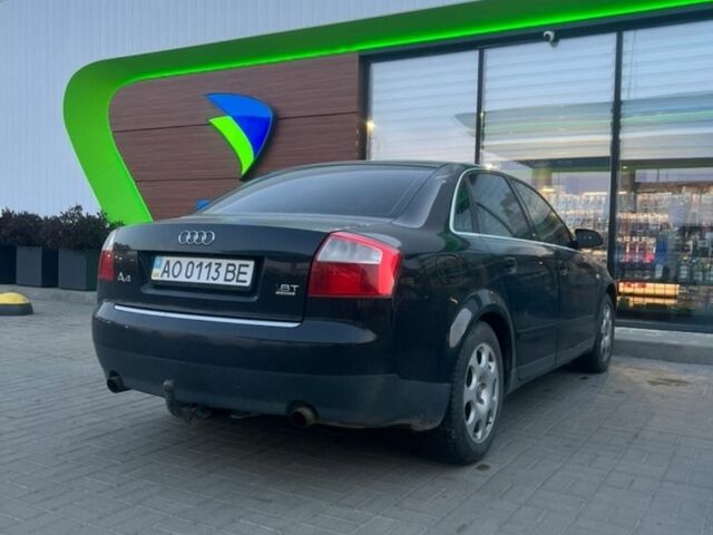 Чорний Ауді А4, об'ємом двигуна 1.8 л та пробігом 422 тис. км за 2600 $, фото 1 на Automoto.ua