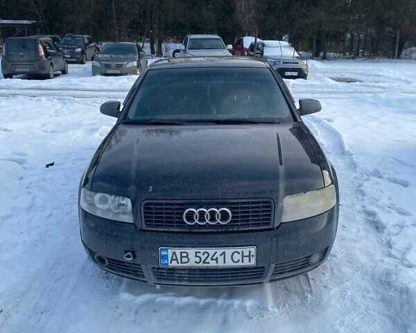 Черный Ауди А4, объемом двигателя 1.8 л и пробегом 400 тыс. км за 1900 $, фото 1 на Automoto.ua