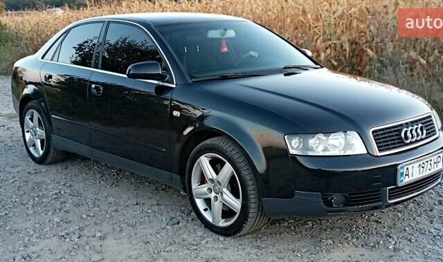Чорний Ауді А4, об'ємом двигуна 2.5 л та пробігом 215 тис. км за 4400 $, фото 1 на Automoto.ua