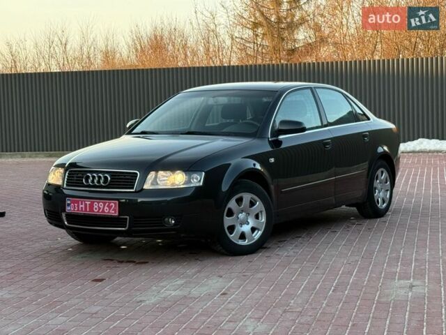 Черный Ауди А4, объемом двигателя 1.6 л и пробегом 202 тыс. км за 5550 $, фото 1 на Automoto.ua
