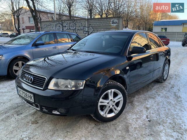 Черный Ауди А4, объемом двигателя 1.6 л и пробегом 274 тыс. км за 3450 $, фото 1 на Automoto.ua