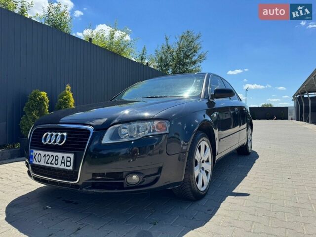 Черный Ауди А4, объемом двигателя 2 л и пробегом 320 тыс. км за 5200 $, фото 1 на Automoto.ua