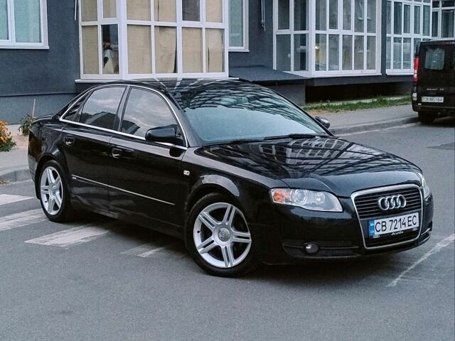 Чорний Ауді А4, об'ємом двигуна 2 л та пробігом 286 тис. км за 5600 $, фото 1 на Automoto.ua