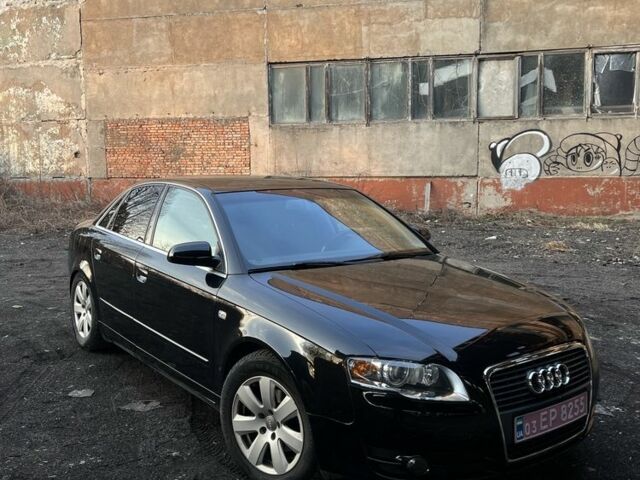 Черный Ауди А4, объемом двигателя 2 л и пробегом 245 тыс. км за 7250 $, фото 1 на Automoto.ua