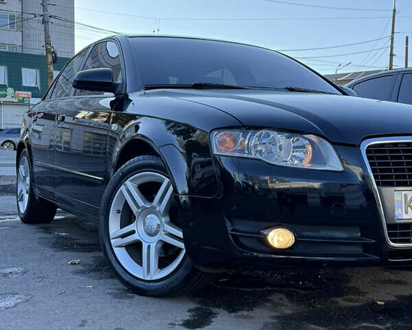 Черный Ауди А4, объемом двигателя 2 л и пробегом 173 тыс. км за 9000 $, фото 1 на Automoto.ua