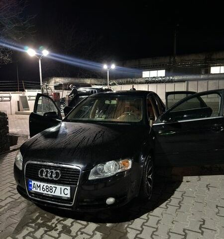 Черный Ауди А4, объемом двигателя 1.98 л и пробегом 221 тыс. км за 6500 $, фото 1 на Automoto.ua